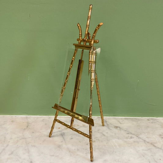 Ancien cadre photo chevalet en bronze