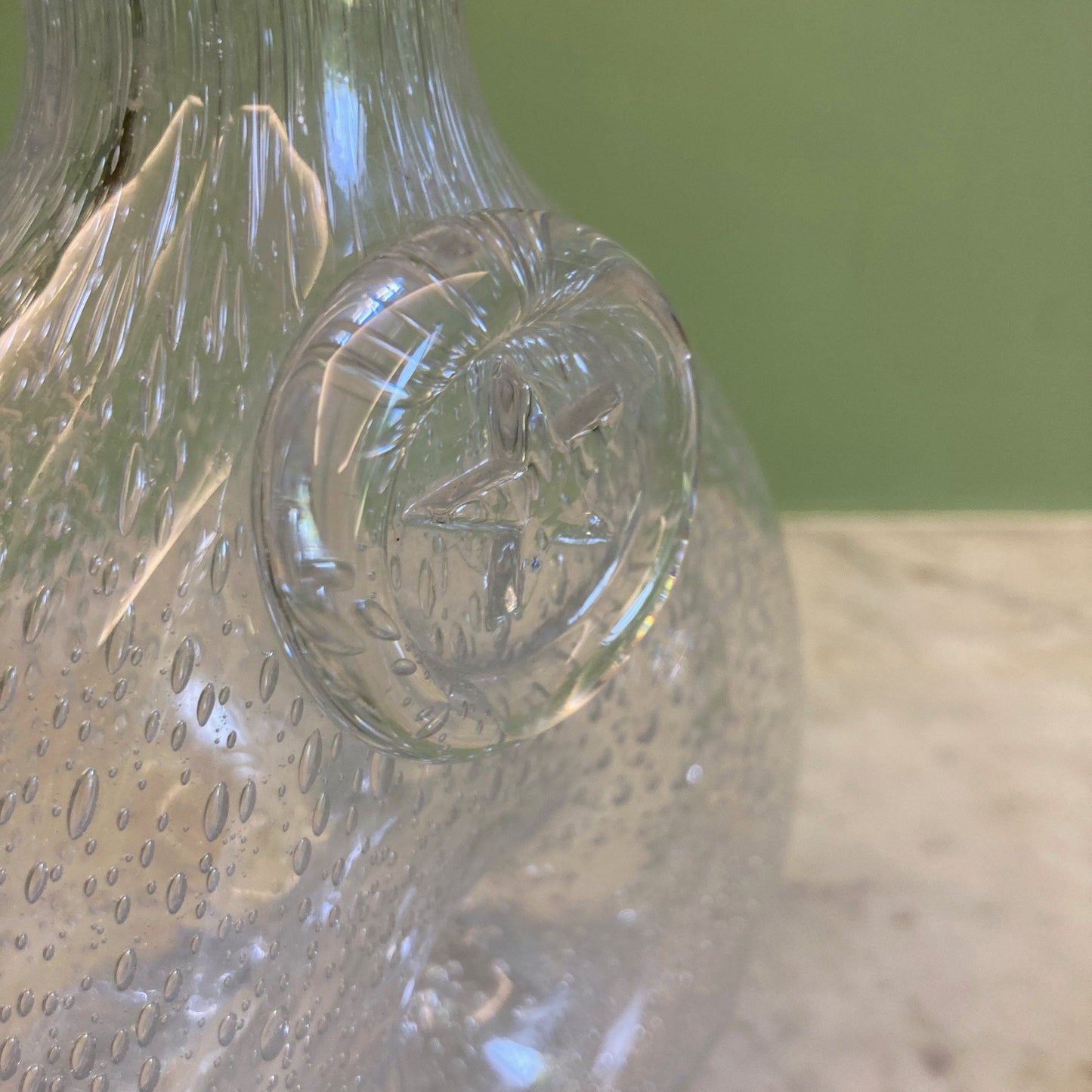 Carafe à Cognac en cristal Daum