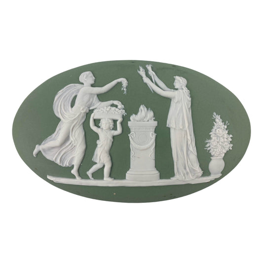 médaillon wedgwood cadre bronze