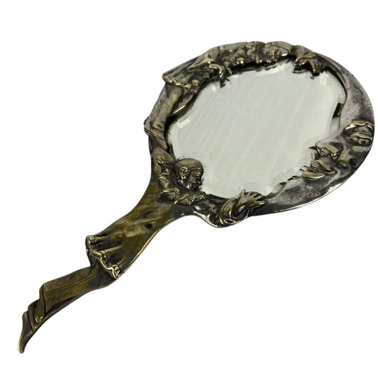 Face à main pierrot et la lune