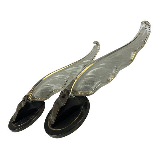 Paire appliques murales vers 1950-60