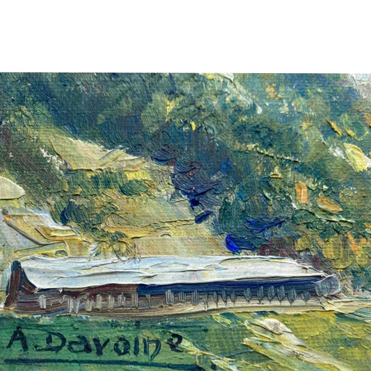 TABLEAU GLACIER D' ARGENTIERE