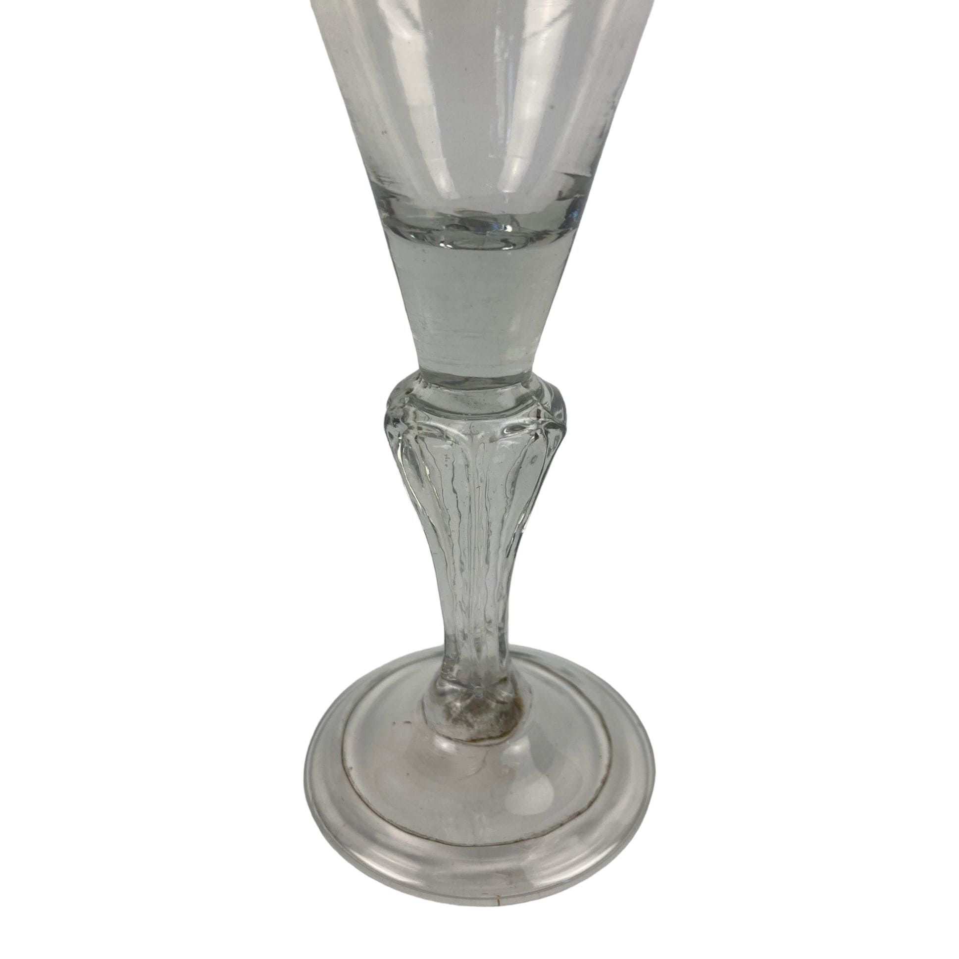Ancien verre à pied du XVIIIe. siècle