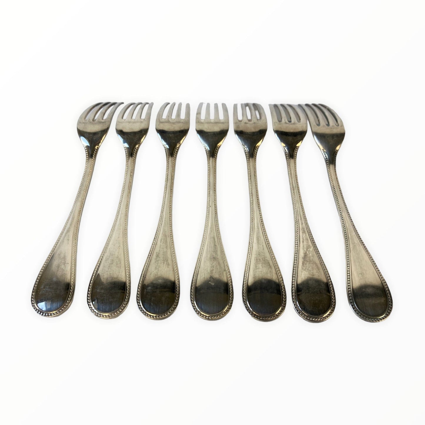 Maison Christofle perle fourchettes à entremets