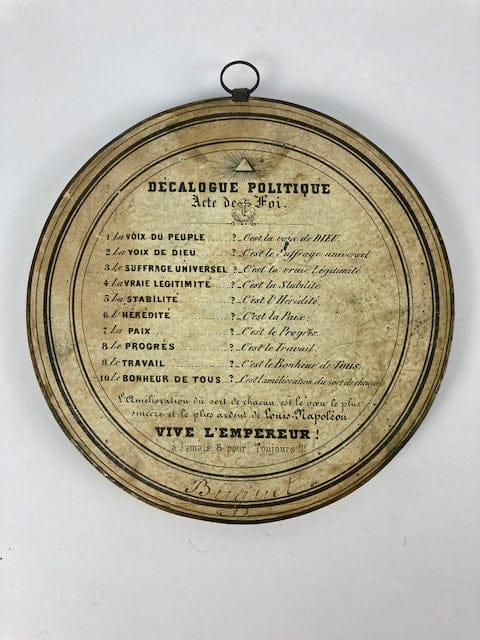 PLEBISCITE NAPOLEON III EMPEREUR Modifier le texte alternatif