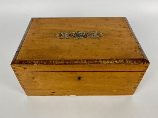 Ancien coffret de campagne voyage aquarelle 1900 boite aquarelliste