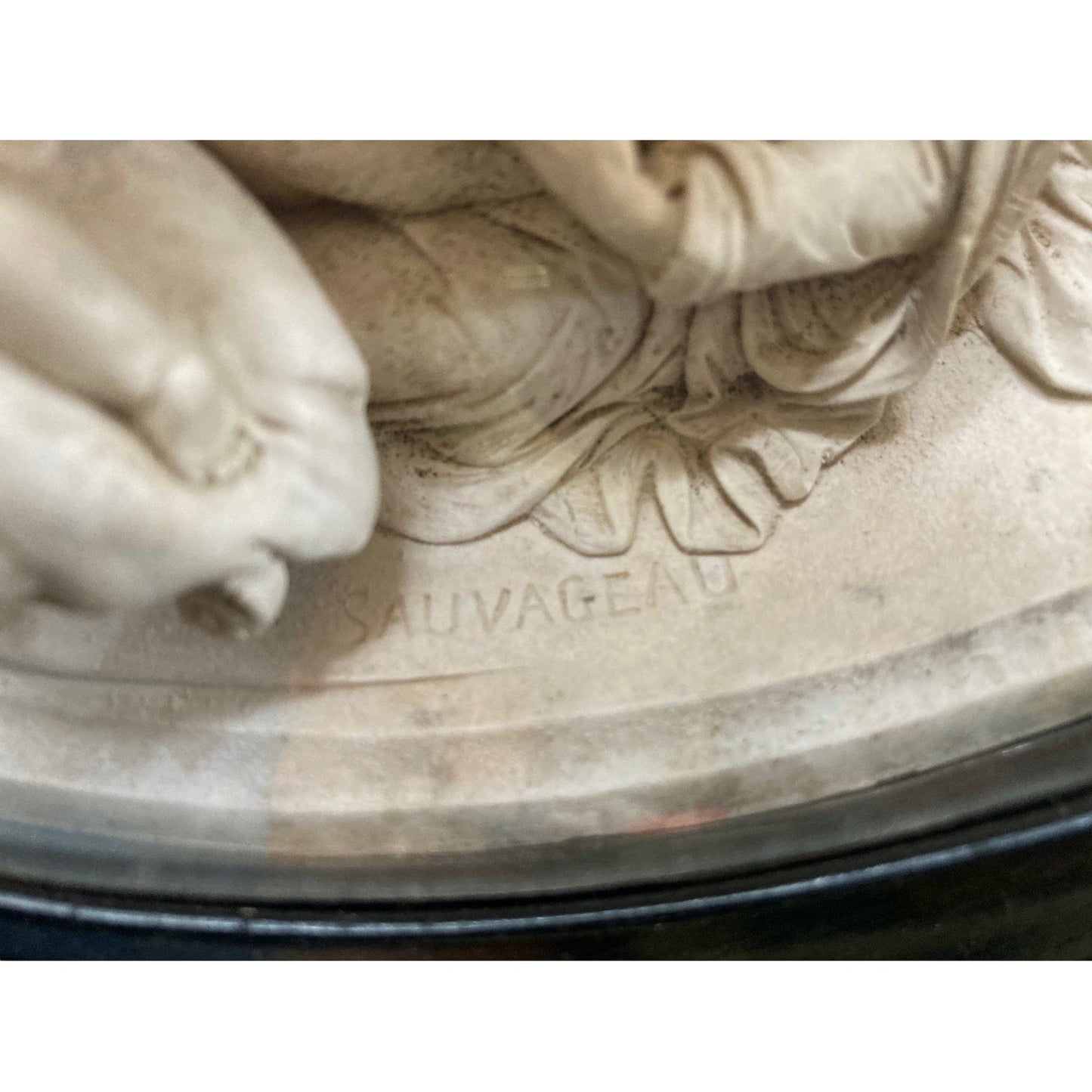 reliquaire L' Adoration Mattei Sauvageau XIXe