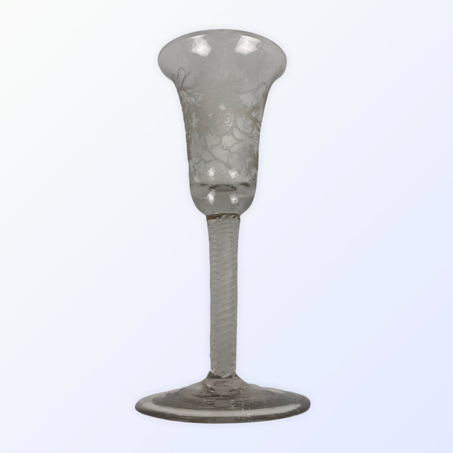 Slingerglas verre gravé début XIX ème