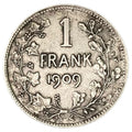 Pièce de 1 Franc Belge de 1909