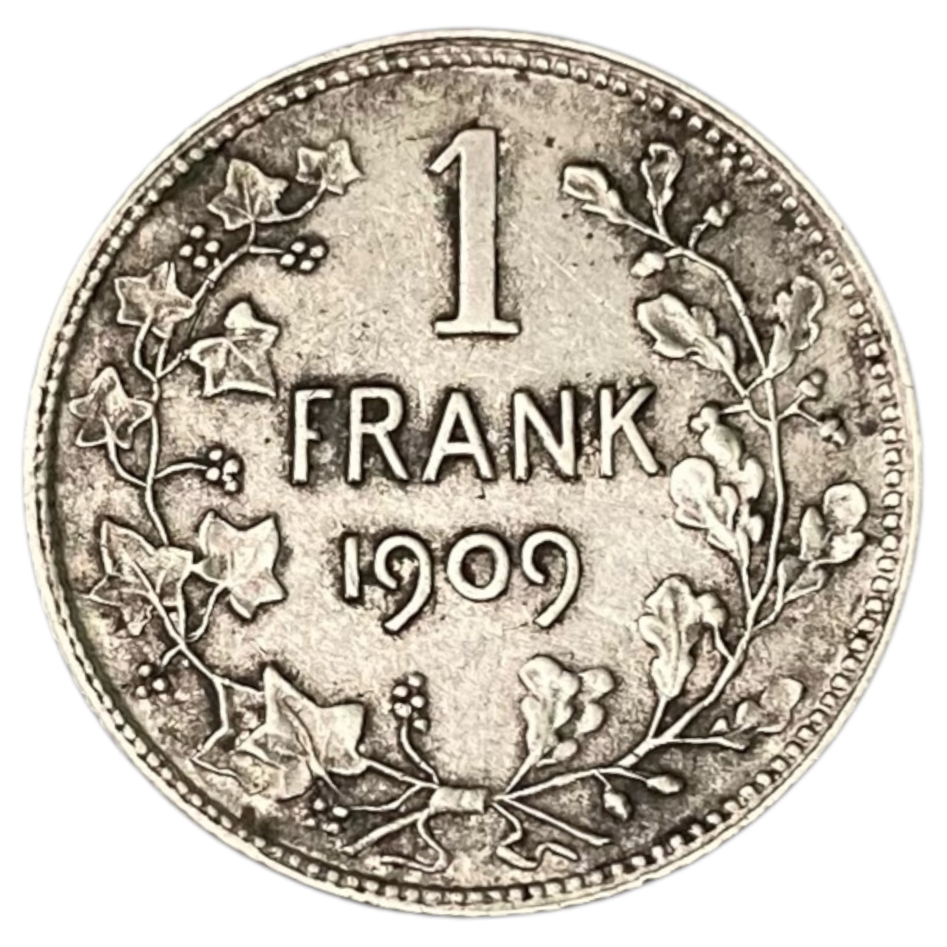 Pièce de 1 Franc Belge de 1909