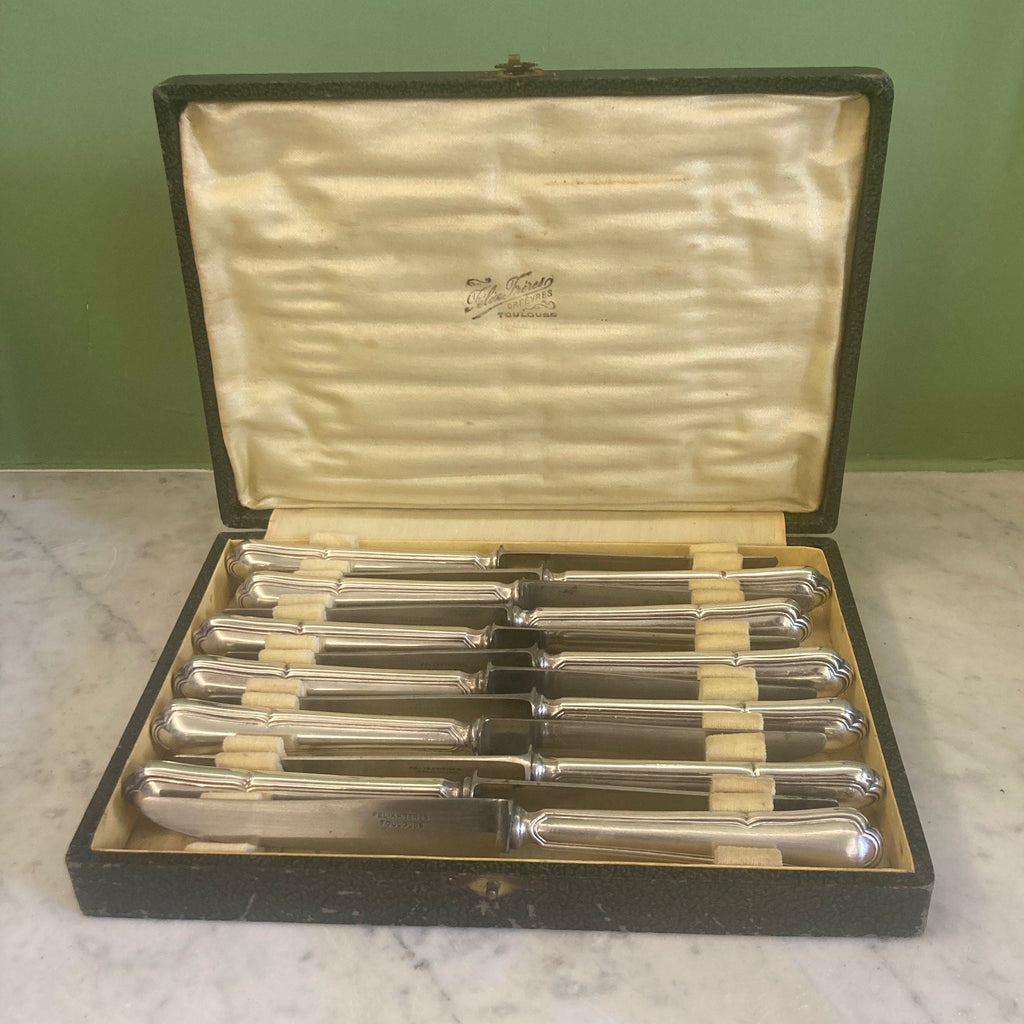 12 couteaux entremets desserts fromages