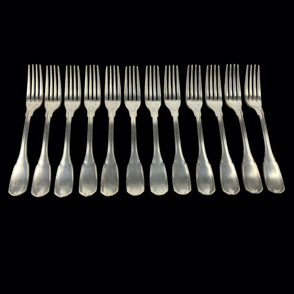 12 couverts de table régence