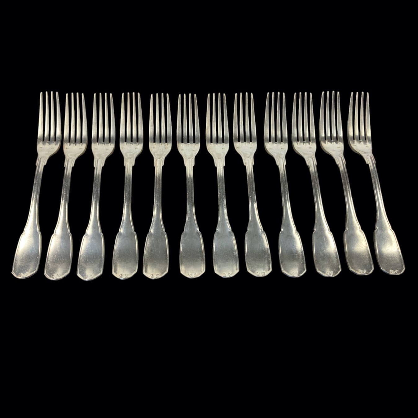 12 couverts de table régence