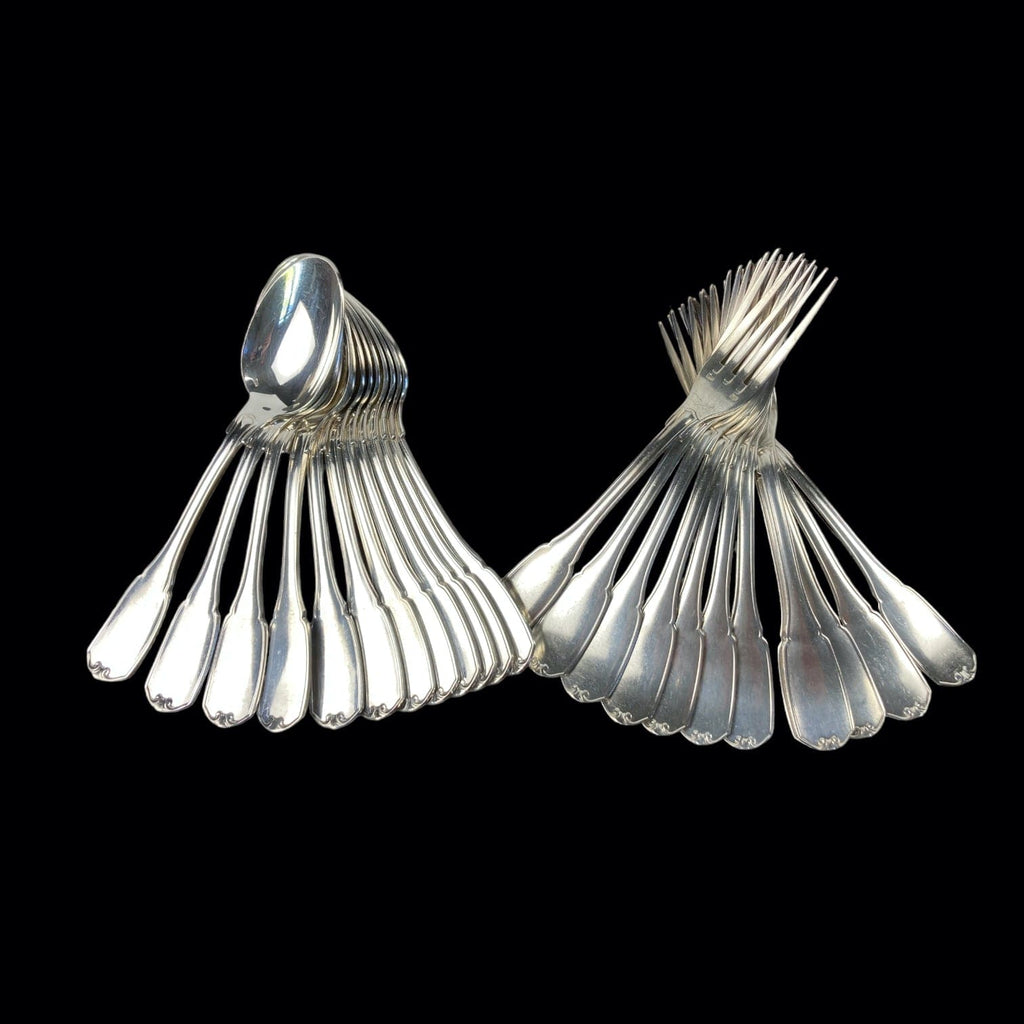 12 couverts de table régence