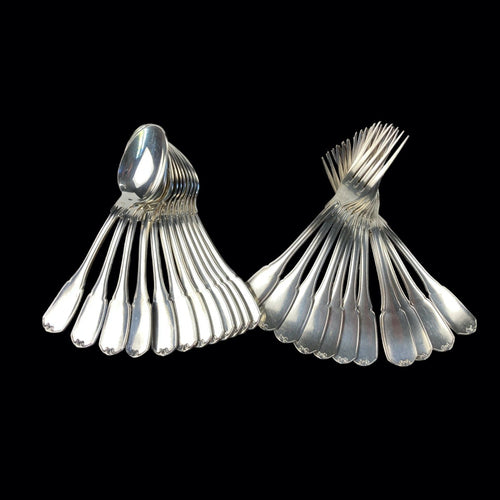 12 couverts de table régence