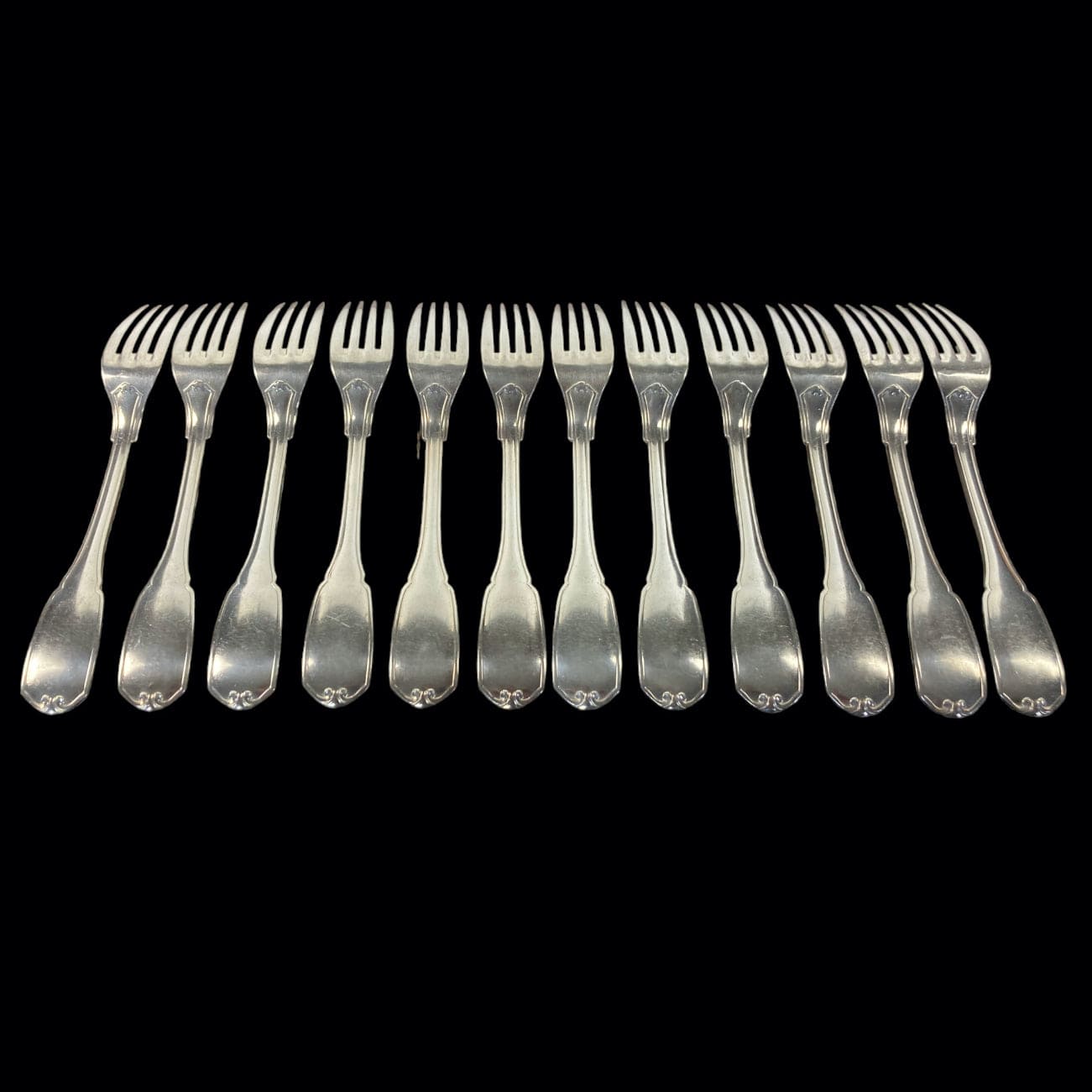 12 couverts de table régence