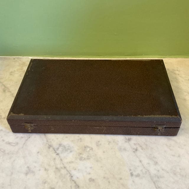 12 grands couteaux de table métal argenté Félix Frères Toulouse