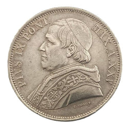Vatican 5 Lire 1870
