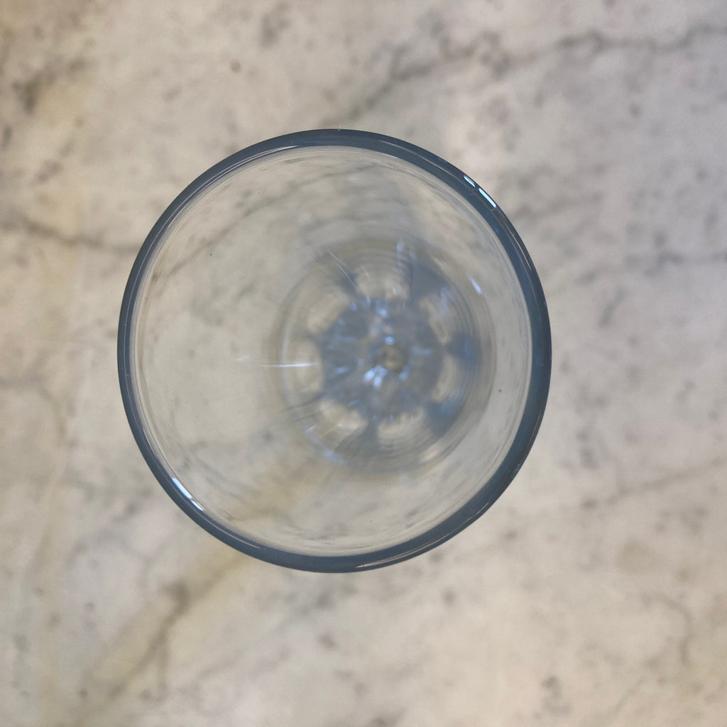 6 flûtes en cristal taillé de Baccarat fin 19ème.