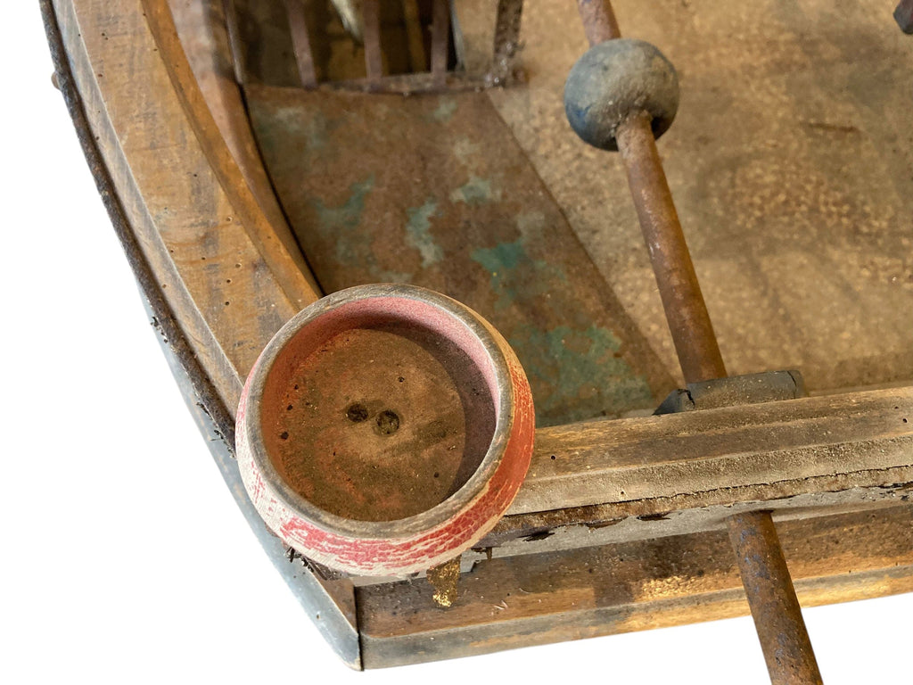 ancien baby-foot de café