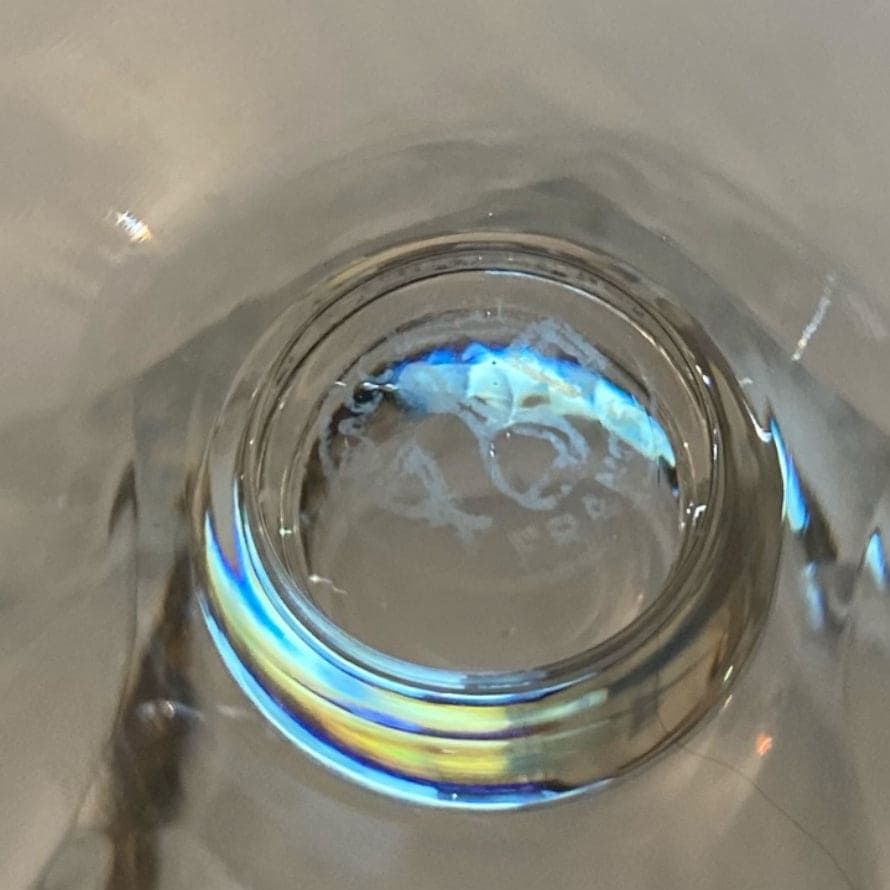 Baccarat Talleyrand verre cristal à vin blanc