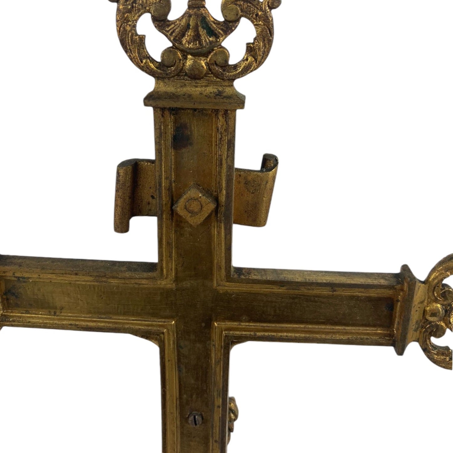 Croix crucifix d' Autel ancien