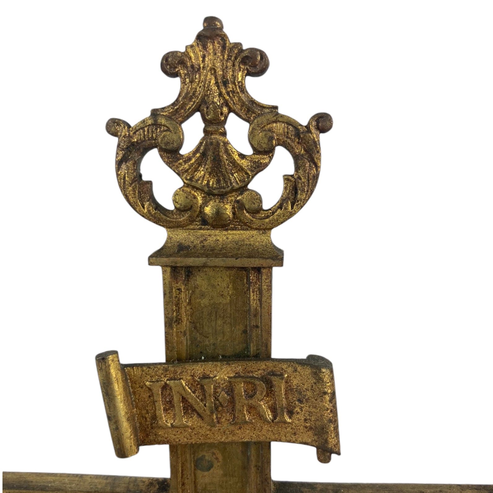 Croix crucifix d' Autel ancien