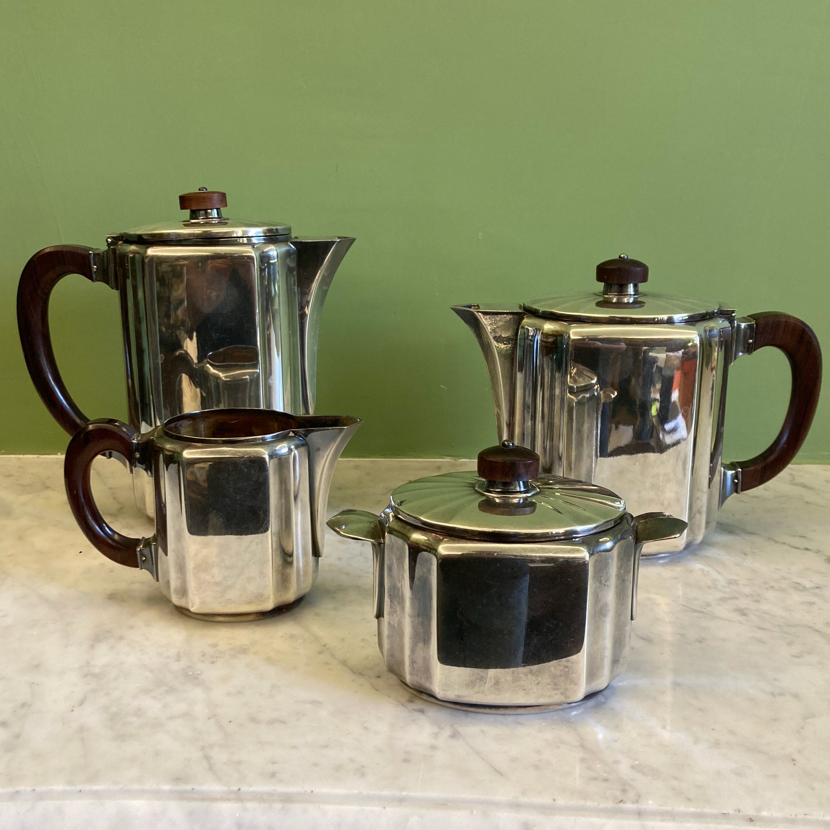 Service à café Art Déco de chez Gallia