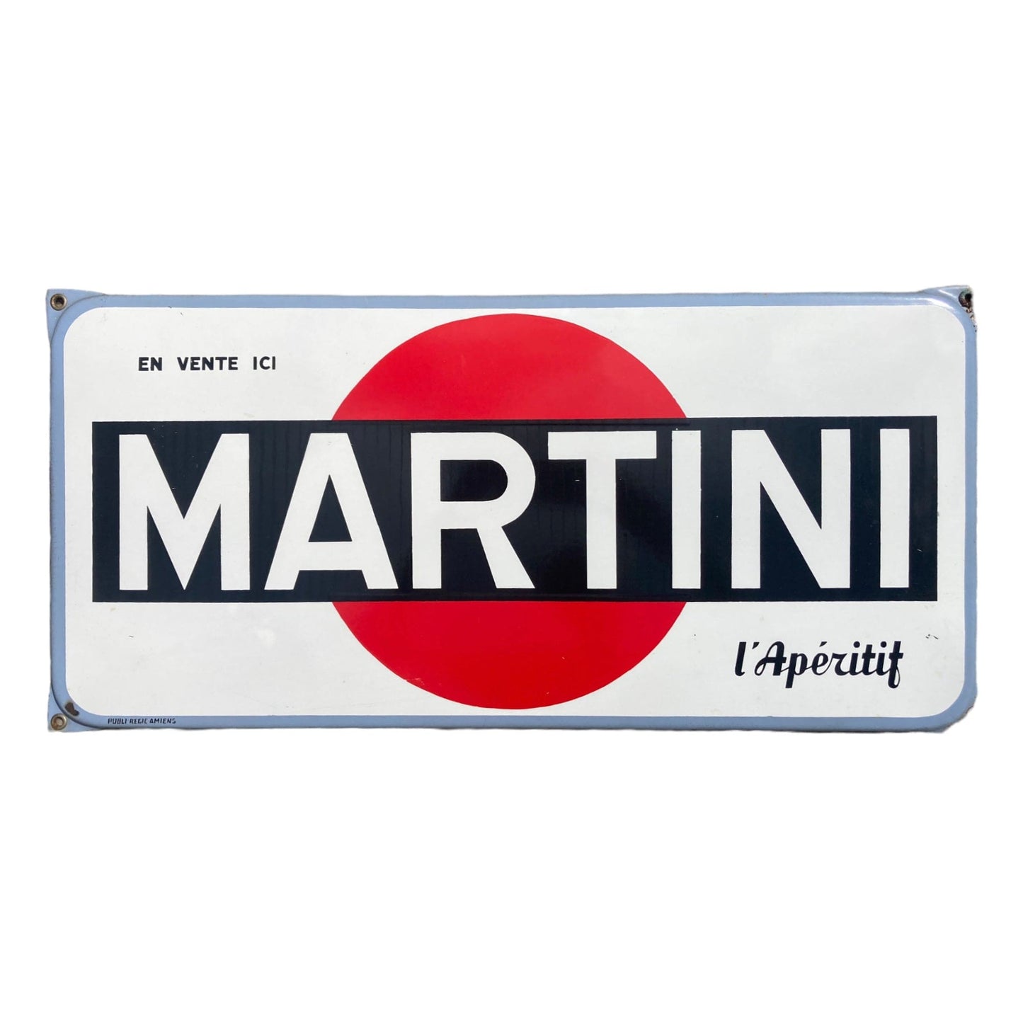 publicité apéritif Martini