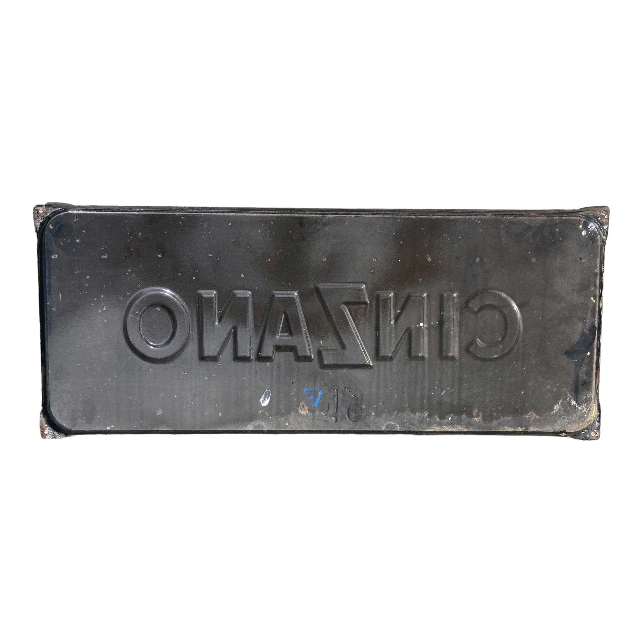 Publicité Cinzano plaque émaillée