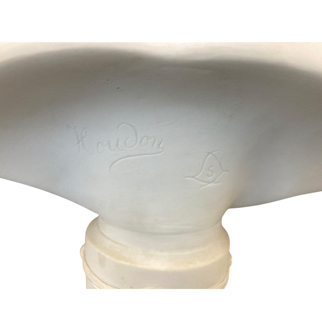 Sèvres Buste en biscuit signé Houdon