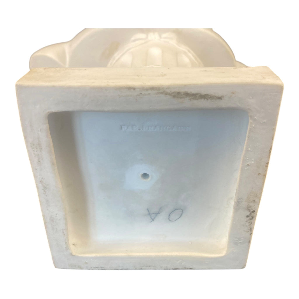 Sèvres Buste en biscuit signé Houdon