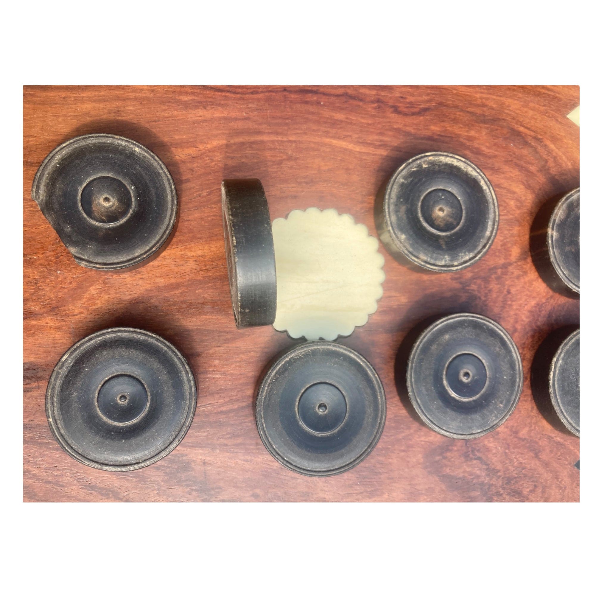 Ancienne Boîte de Jeu de Jacquet backgammon en Bois Ancienne Boîte de Jeu de Jacquet backgammon en Bois