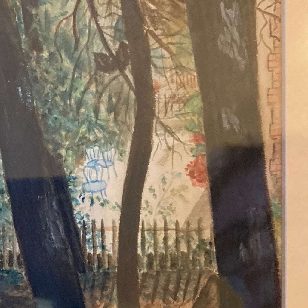 Ancienne aquarelle Soulac-sur-Mer