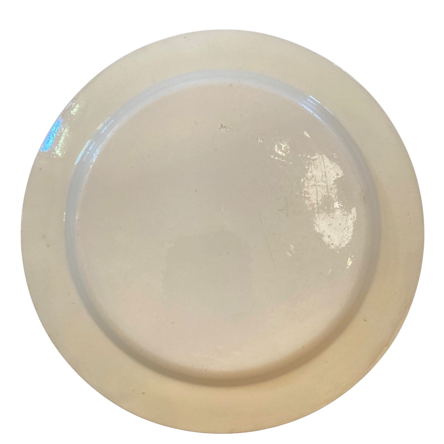 Assiette de la Manufacture de Montereau représentant Charles X