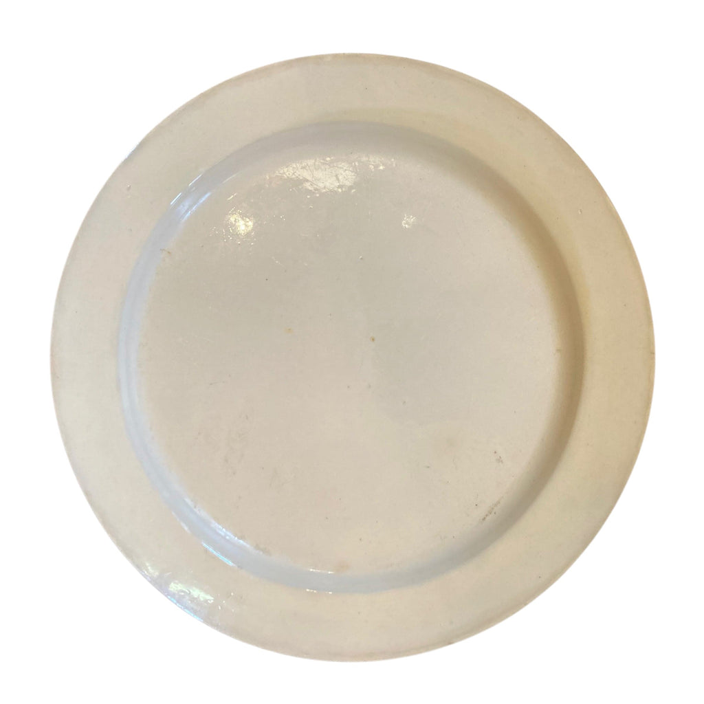 Assiette de la manufacture de Montereau représentant le Roi Louis XVIII