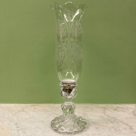 Ancien photophore en cristal de la Maison Baccarat