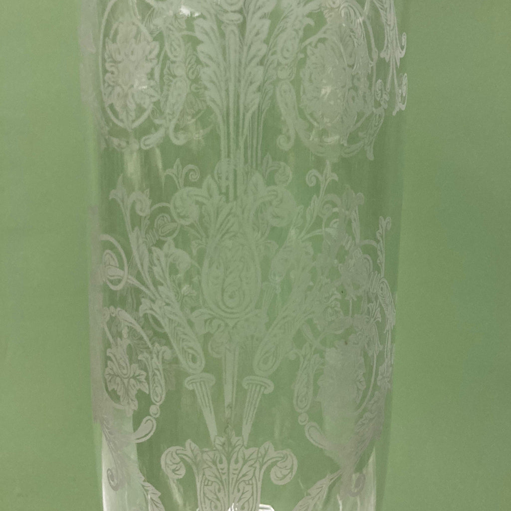 Ancien photophore en cristal de la Maison Baccarat