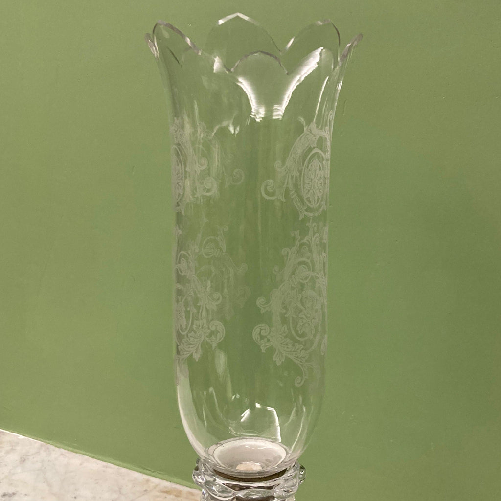 Ancien photophore en cristal de la Maison Baccarat