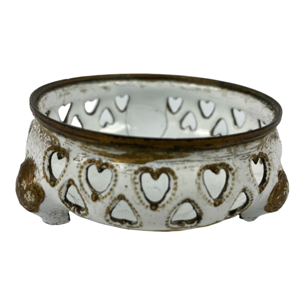 Battersea paire salerons cuivre émaillé