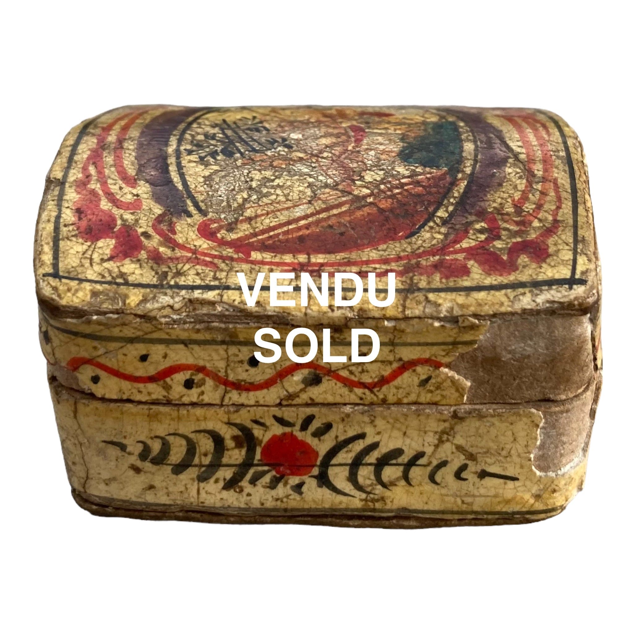 Boite bergamote ancienne