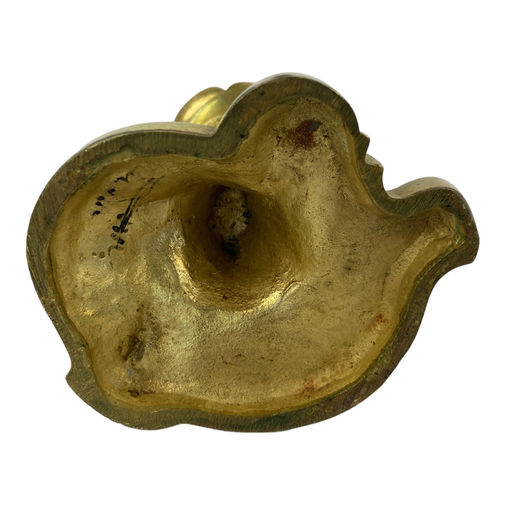 Bougeoir en bronze doré du XIXe siècle