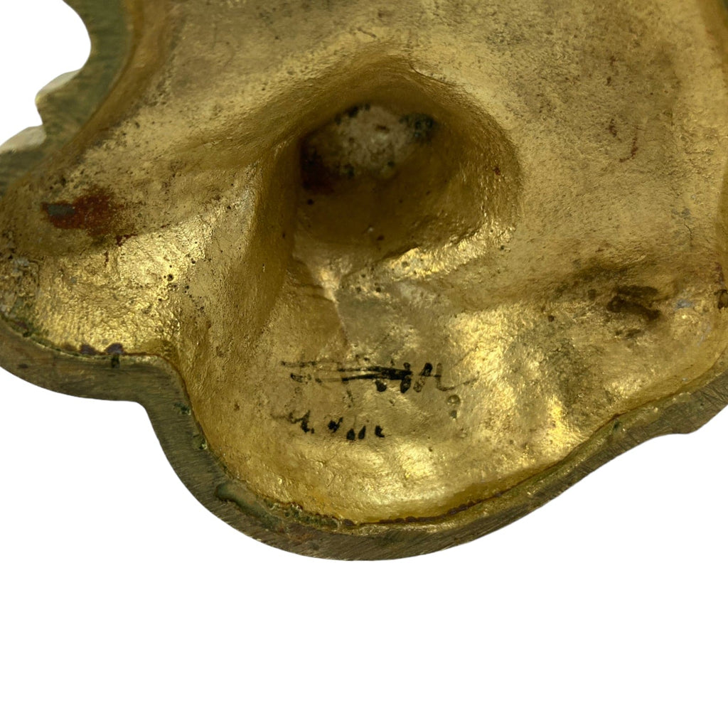 Bougeoir en bronze doré du XIXe siècle