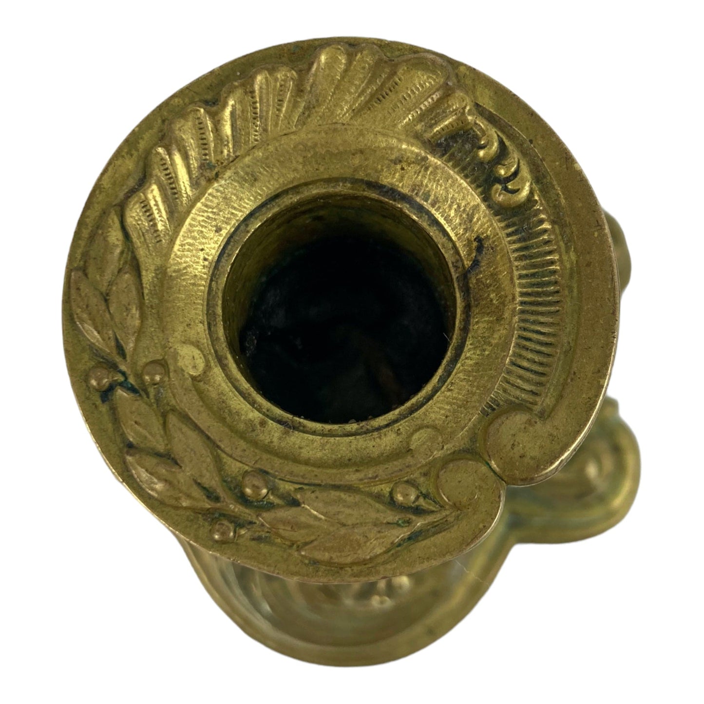 Bougeoir en bronze doré du XIXe siècle