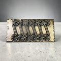 Broche moderniste en argent par Alphonse Augis
