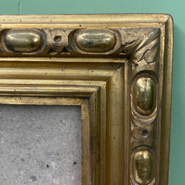 Encadrement en bronze massif du 19ème siècle.