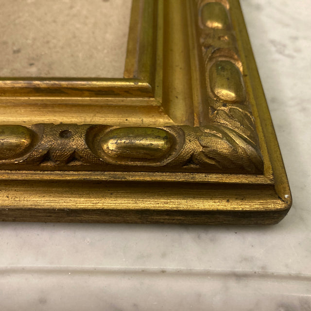 Encadrement en bronze massif du 19ème siècle.