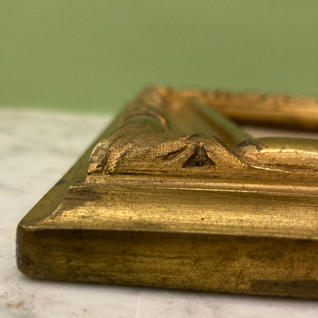 Encadrement en bronze massif du 19ème siècle.