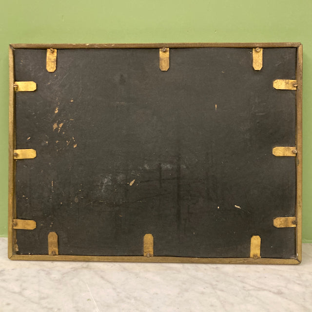 Encadrement en bronze massif du 19ème siècle.