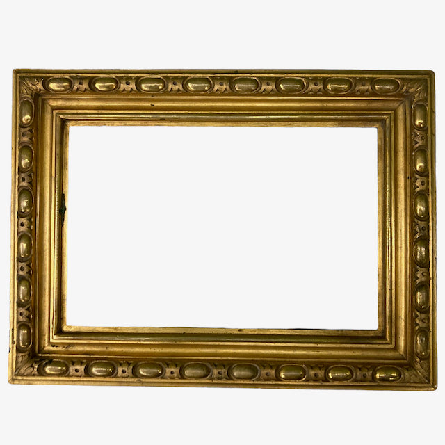 Encadrement en bronze massif du 19ème siècle.